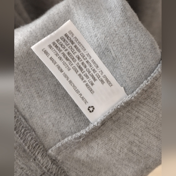 A New Day Women's Gray Heathered Knit Pockets Fit & Flare Stretch Sleeveless M - Picture 7 of 9